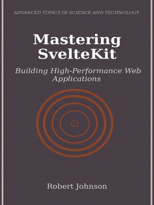 cover image of Mastering SvelteKit